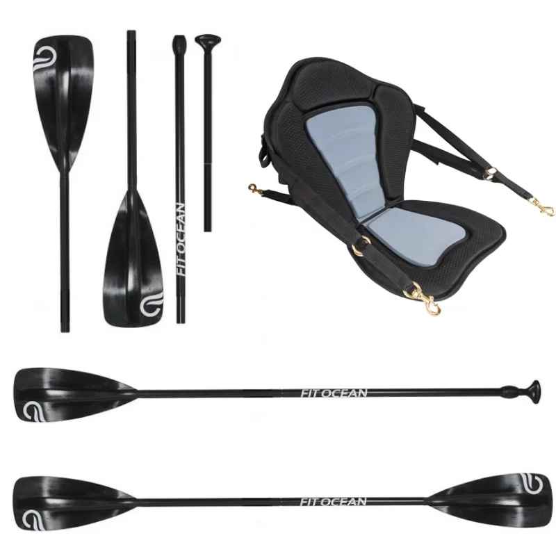 Fit Ocean Noklio and Kayak Sitz Alu Paddel 3 teilig