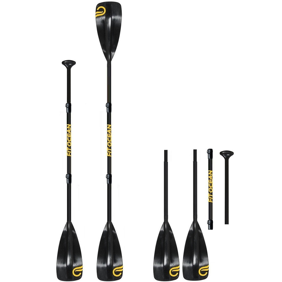 Fit Ocean Jancana Carbon and Kayak 40 Adj Paddel 3 teilig